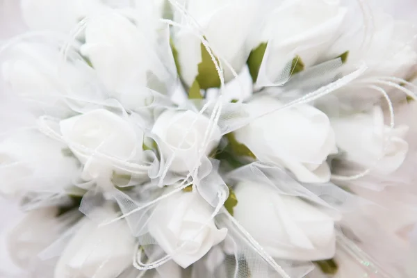 White Roses with Copy Space — Stock Photo, Image