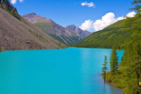 Riflessione di montagna nel lago — Foto Stock