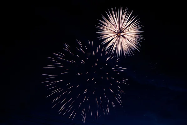 Mostra fuochi d'artificio — Foto Stock