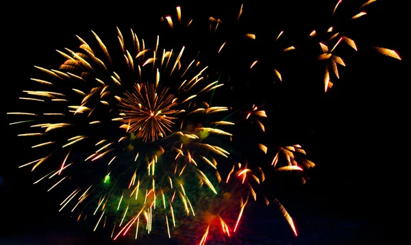 Explosion de feu d'artifice. — Photo