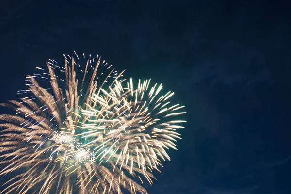 Farbenfrohes Feuerwerk — Stockfoto