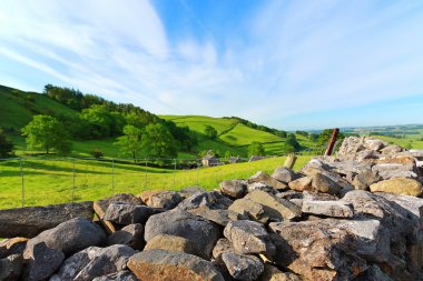 güzel manzara, yorkshire dales, İngiltere