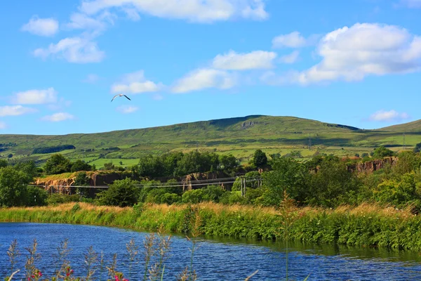 Krajobraz lato w Szkocji — Zdjęcie stockowe