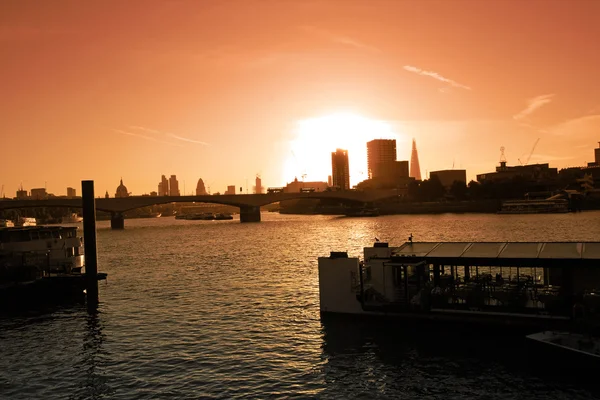 Gün batımında Londra — Stok fotoğraf