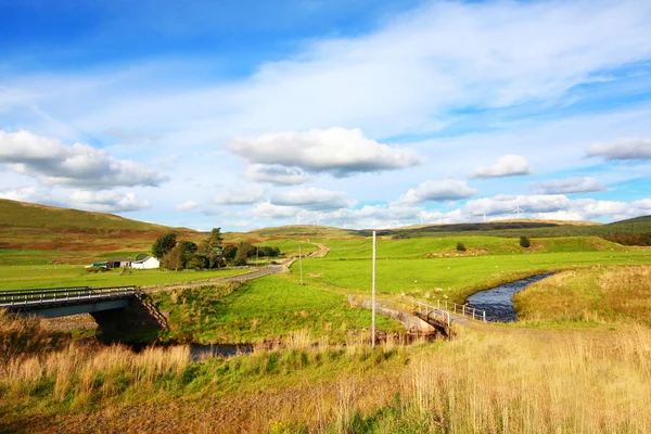 在 st、 berwickshire、 苏格兰的海滨 — 图库照片