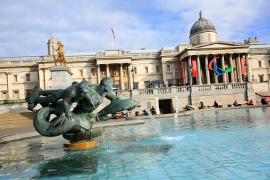 Trafalgar Square, Summertime, London