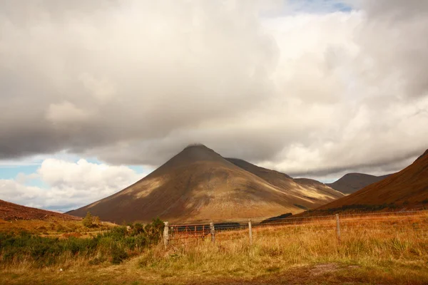 Glencoe, szkockiego regionu highlands, scotland, Wielka Brytania — Zdjęcie stockowe