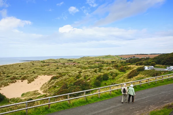 Wandern im northumberland, england — Stockfoto