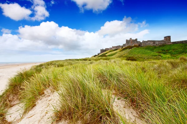 Bamburgh κάστρο, northumberland — Φωτογραφία Αρχείου