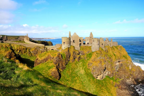 Dunluce castle, Severní Irsko — Stock fotografie