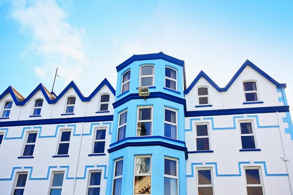 Pěkně barevné budovy, Irsko — Stock fotografie