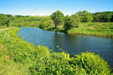 ileri ve İskoçya'da clyde kanal