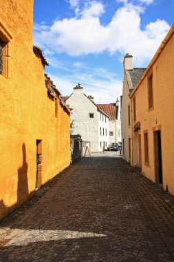 Antik culross sokaklarda