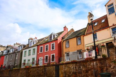 queensferry, edinburgh, İskoçya yakınlarında eski evleri