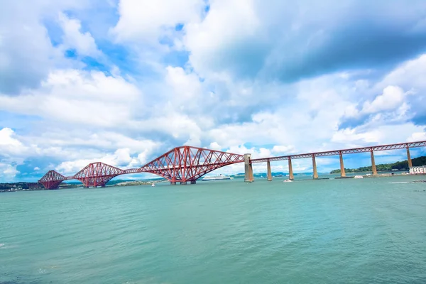 Pont ferroviaire Forth près d'Édimbourg , — Photo