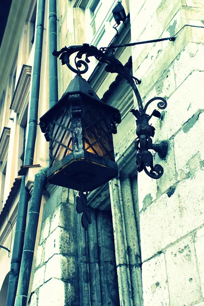 Old stylish street lamp — Stock Photo, Image