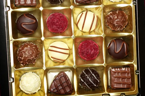 Una caja de chocolates —  Fotos de Stock