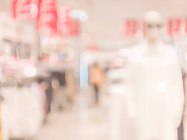 Soyut Bulanık Alışveriş Merkezi Vitrini Geçmişi Müşteri Alışverişi Için Vitrinde — Stok fotoğraf