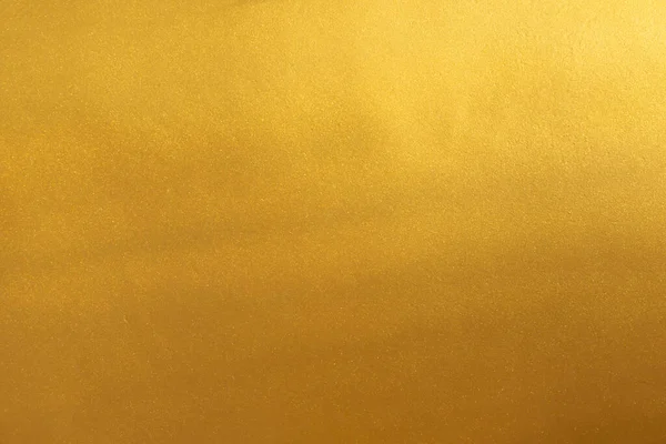 Złoto Tekstury Ściany Tła Żółta Błyszcząca Złota Powierzchnia Blachy Odbiciem — Zdjęcie stockowe