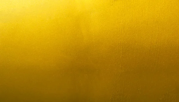 Fondo Textura Pared Oro Pintura Lámina Oro Brillante Amarillo Hoja —  Fotos de Stock