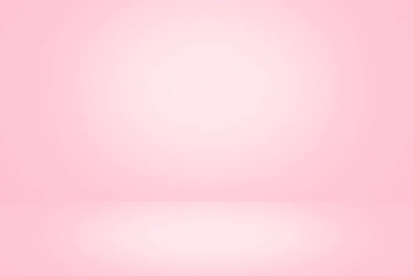 Pink Pastel Luxury Studio Gradient Wall Floor Background Empty Room — Stockfoto