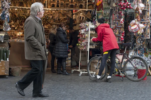 Tourists in Rome — Stock Photo, Image