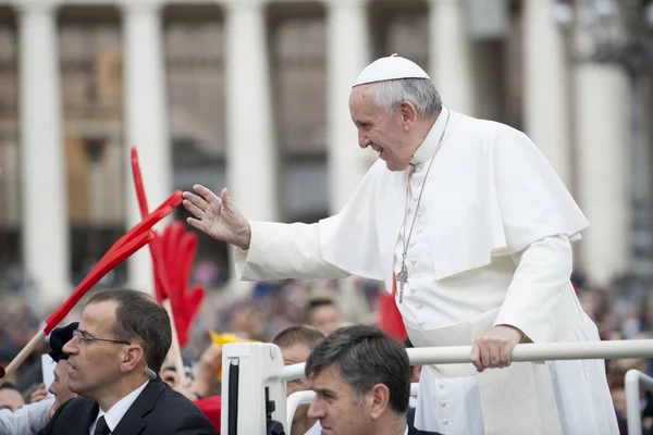 Papież Franciszek — Zdjęcie stockowe