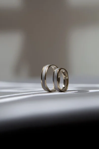 Wedding rings — Stock Photo, Image