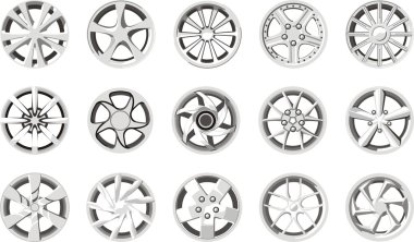 araba tekerlek diskleri seti