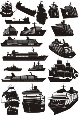 gemi silhouettes