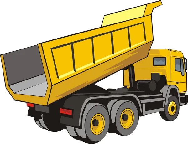 Dump truck — Stock Vector