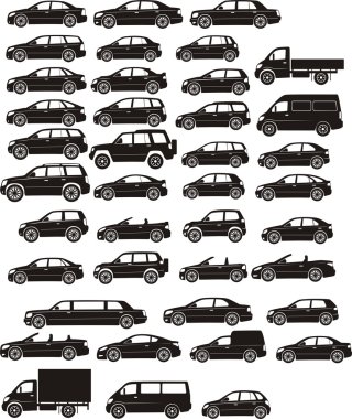 Araba silhouettes