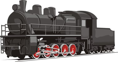 Old train clipart