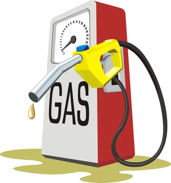 Benzin pompası — Stok Vektör