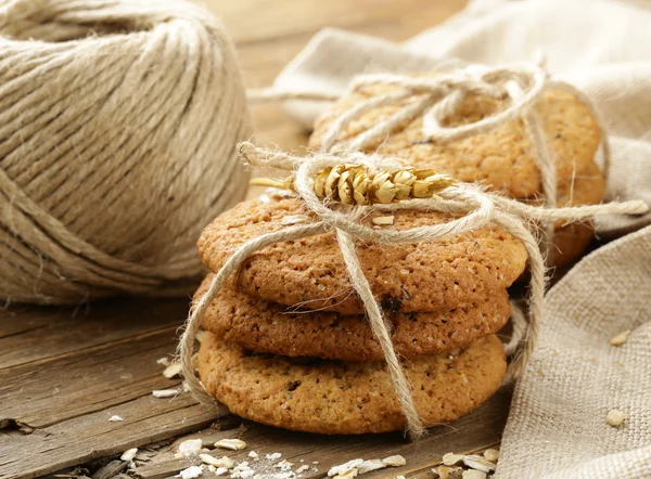 Galletas de avena caseras naturales —  Fotos de Stock