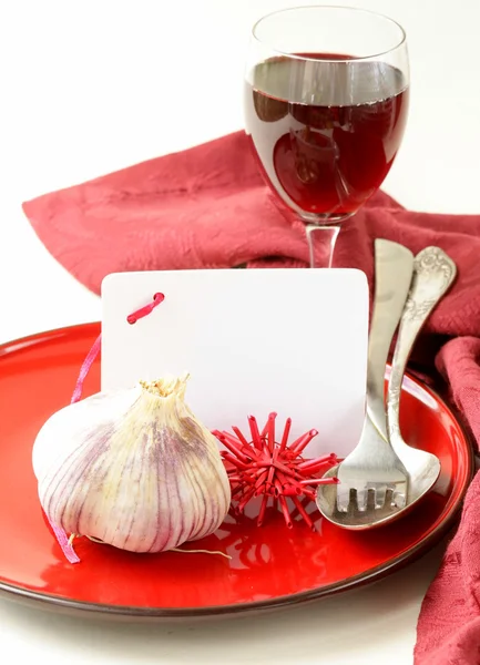 El ajuste estilístico de mesa para la fiesta de Halloween —  Fotos de Stock