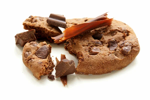 슈퍼 초콜릿 칩 쿠키-축제 식사 — 스톡 사진