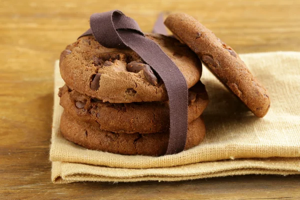 Супер шоколадне печиво - святкове харчування — стокове фото