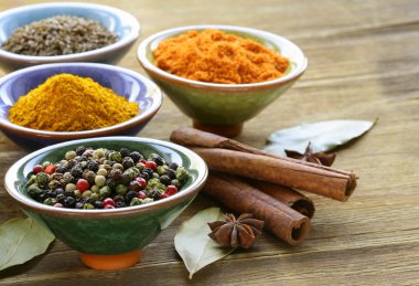 seramik kaseler baharat çeşitleri