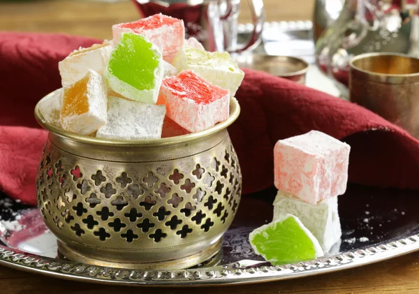 Turkiska glädje dessert — Stockfoto