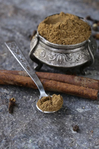 Indian mix of ground spices — Stock Photo, Image