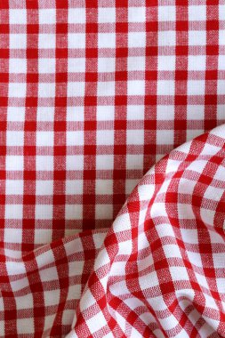 mutfak havlusu kırmızı kareli - arka planı olarak kullanma