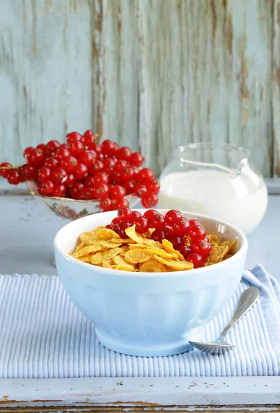 Healthy breakfast granola corn — Stock Photo, Image