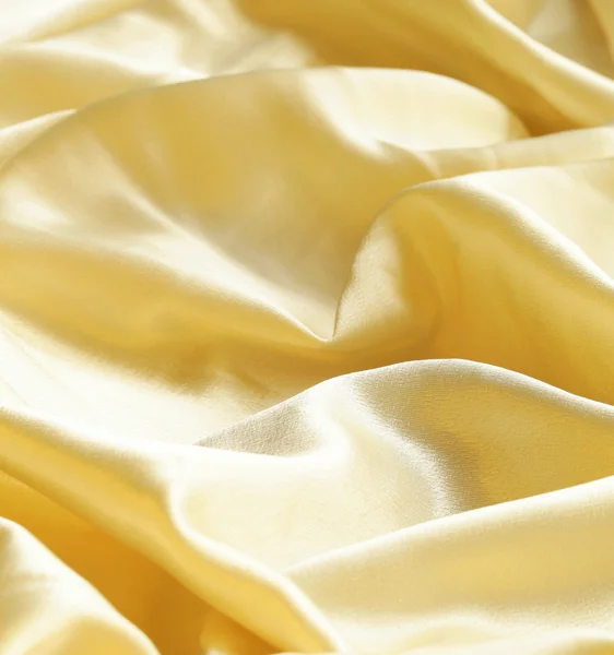 Abstract smooth elegant gold silk background — Stock Photo, Image