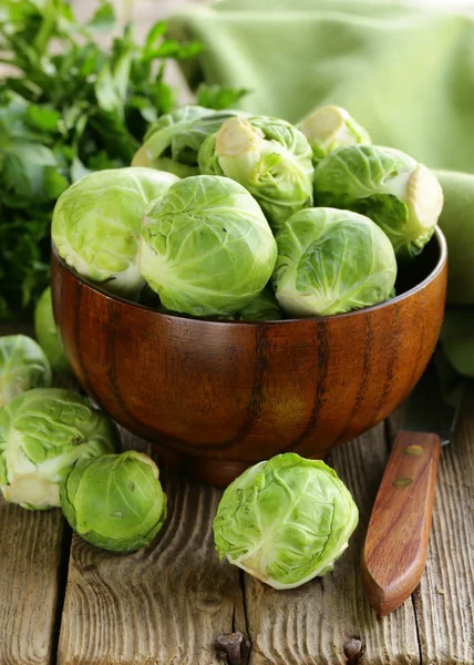 Green brussel sprouts — Stock Photo, Image