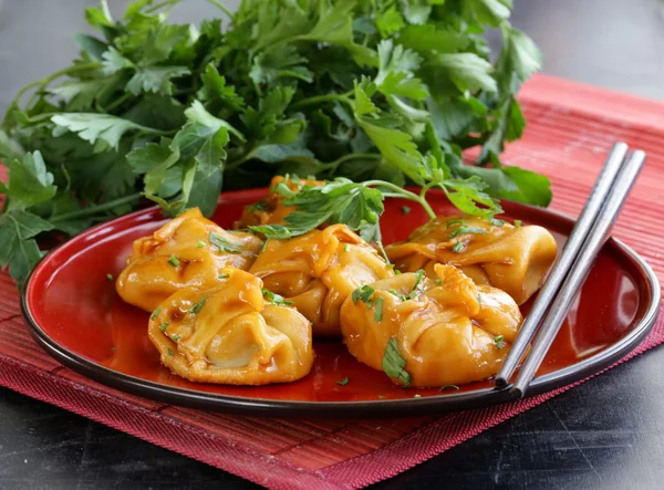 Chinesische Knödel - Dim Sum — Stockfoto