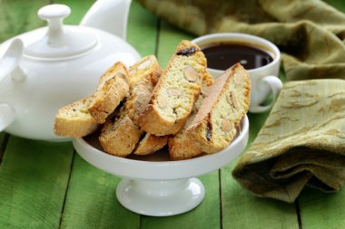 geleneksel İtalyan Bisküvi Kurabiye (cantucci)