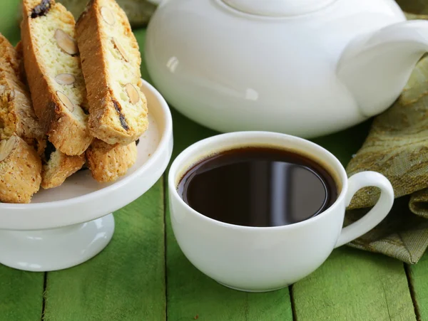 Traditional Italian biscotti cookies (cantucci) — Stock Photo, Image