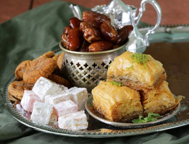 çeşitli Doğu tatlılar - baklava, Tarih, Türk lokumu