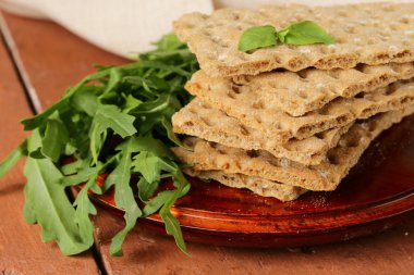 yığın diyet kepekli gevrek ekmek - sağlıklı beslenme